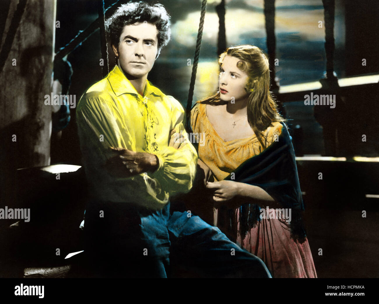 CAPTAIN FROM CASTILE, l-r: Tyrone Power, Jean Peters, 1947, TM and ...