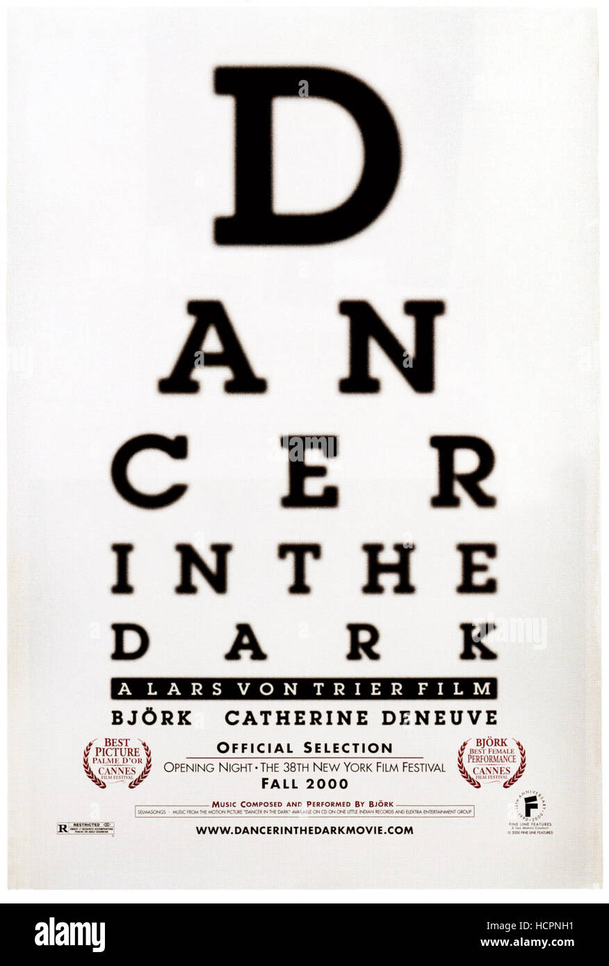 Fine Line Features DANCER IN THE DARK, poster art, 2000, ©Fine Line Features/courtesy ...