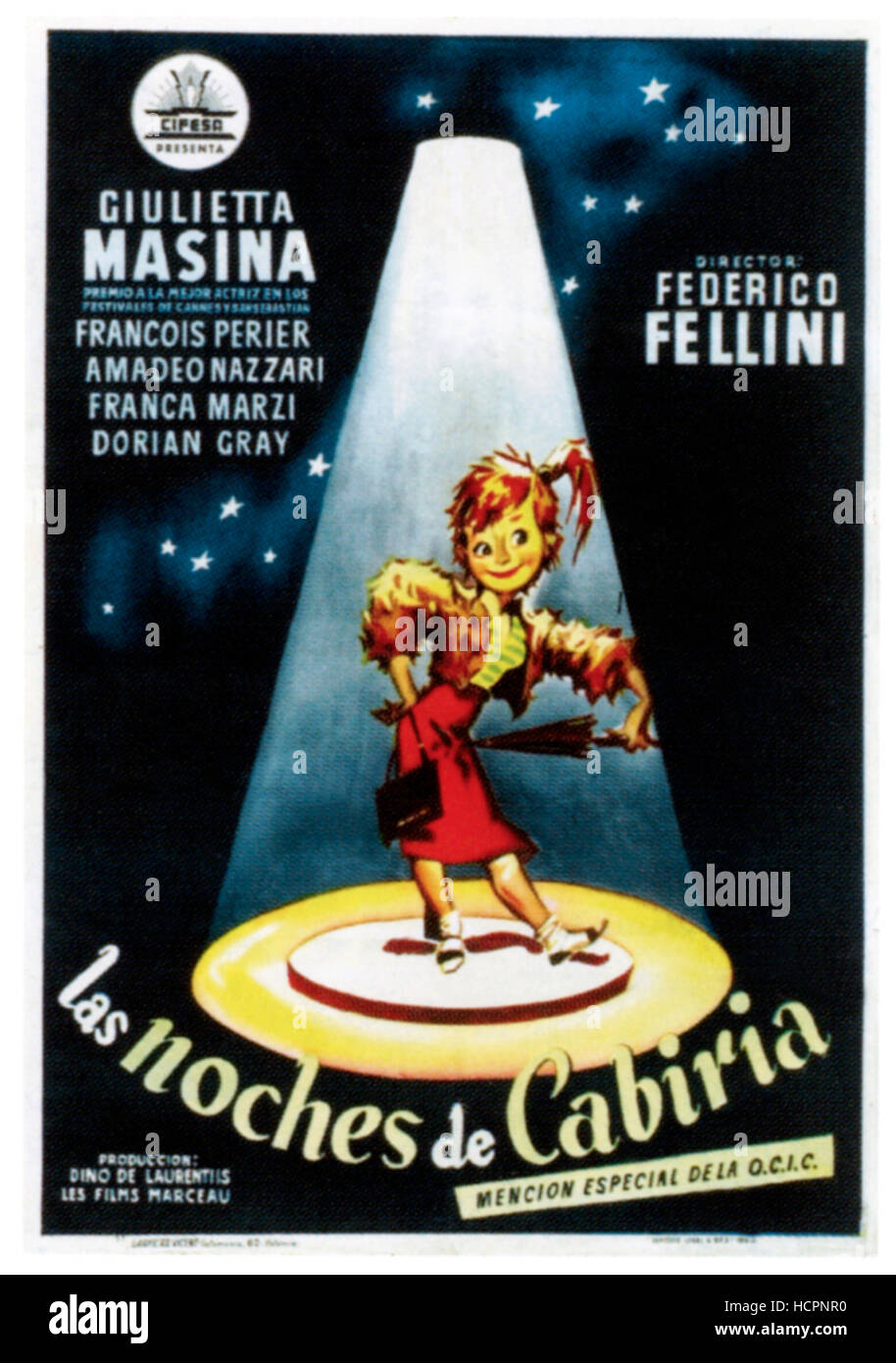 Nights of cabiria poster