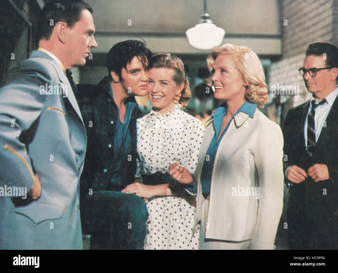 LOVING YOU, Wendell Corey, Elvis Presley, Dolores Hart, Lizabeth Scott