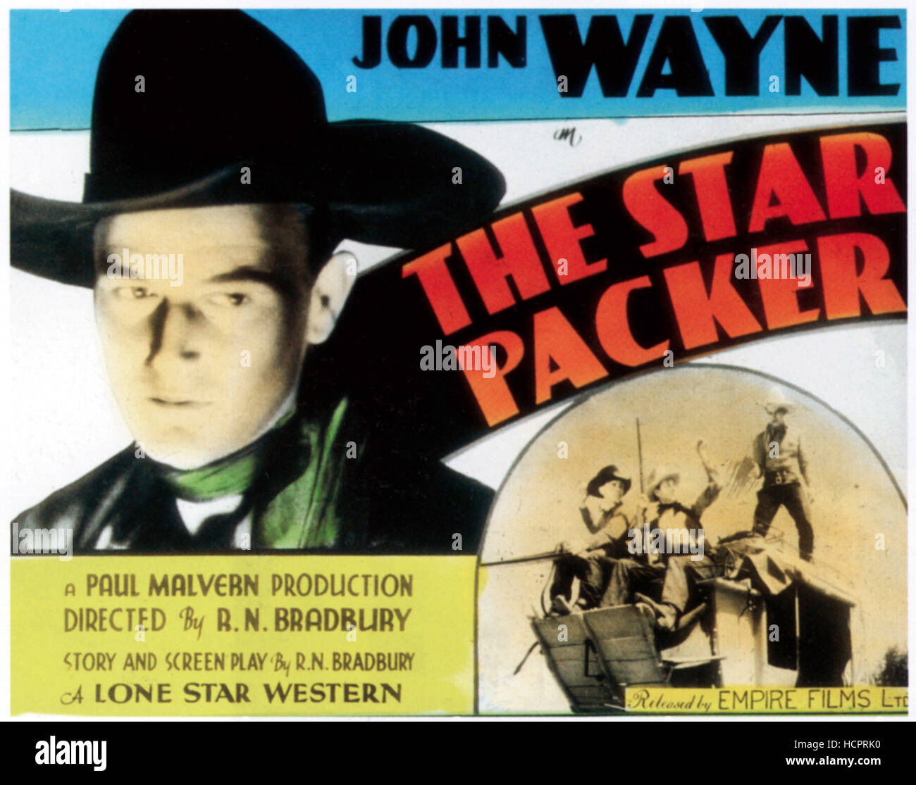 THE STAR PACKER, left: John Wayne, 1934 Stock Photo - Alamy