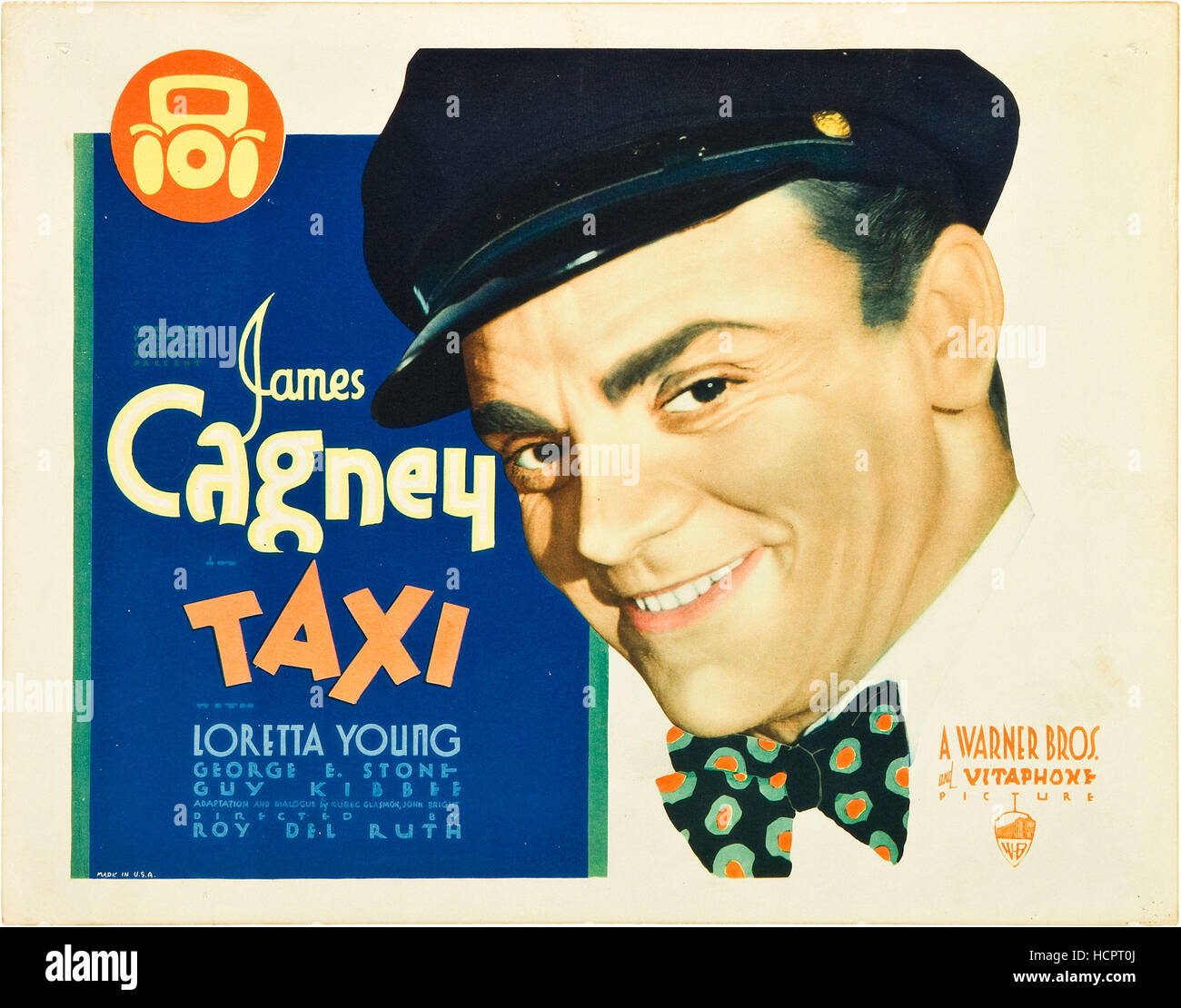 TAXI, James Cagney, 1932. Stock Photo