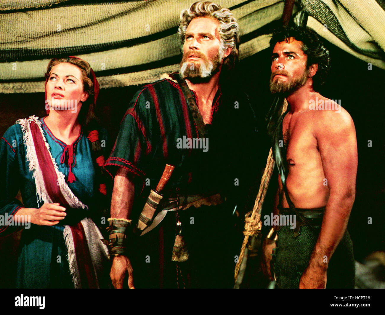 The Ten Commandments Yvonne Decarlo Charlton Heston John Derek 1956