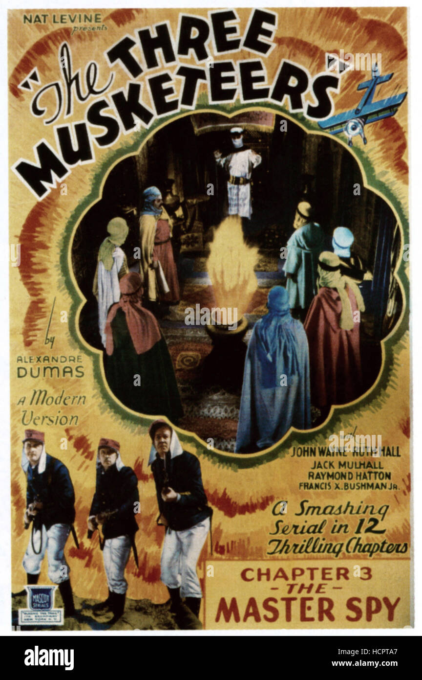 THE THREE MUSKETEERS, 'Chapter 3 The Master Spy', 1933 Stock Photo Alamy