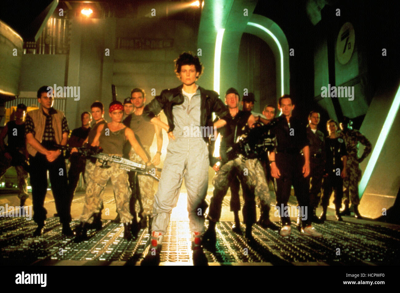 ALIENS, Bill Paxton, Paul Reiser, Tip Tipping, Cynthia Scott,