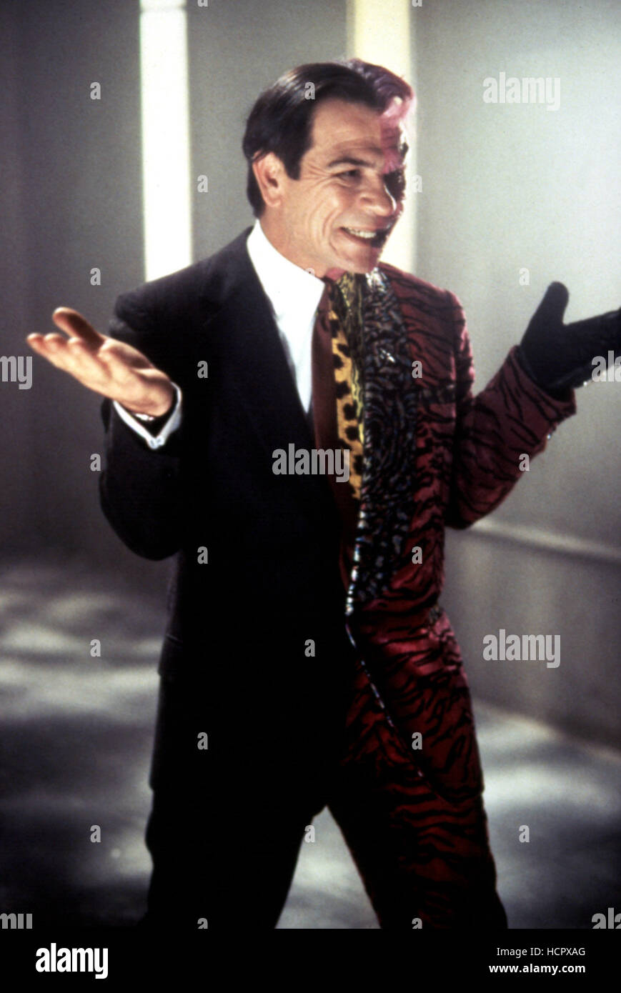 BATMAN FOREVER, Tommy Lee Jones, 1995 Stock Photo