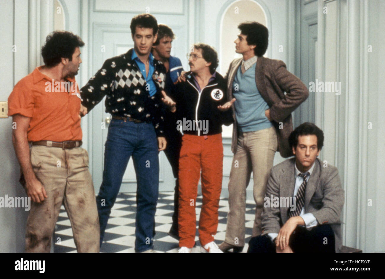 BACHELOR PARTY Bradford Bancroft Tom Hanks Michael Dudikoff Barry bachelor-party-bradford-bancroft-tom-hanks-michael-dudikoff-barry