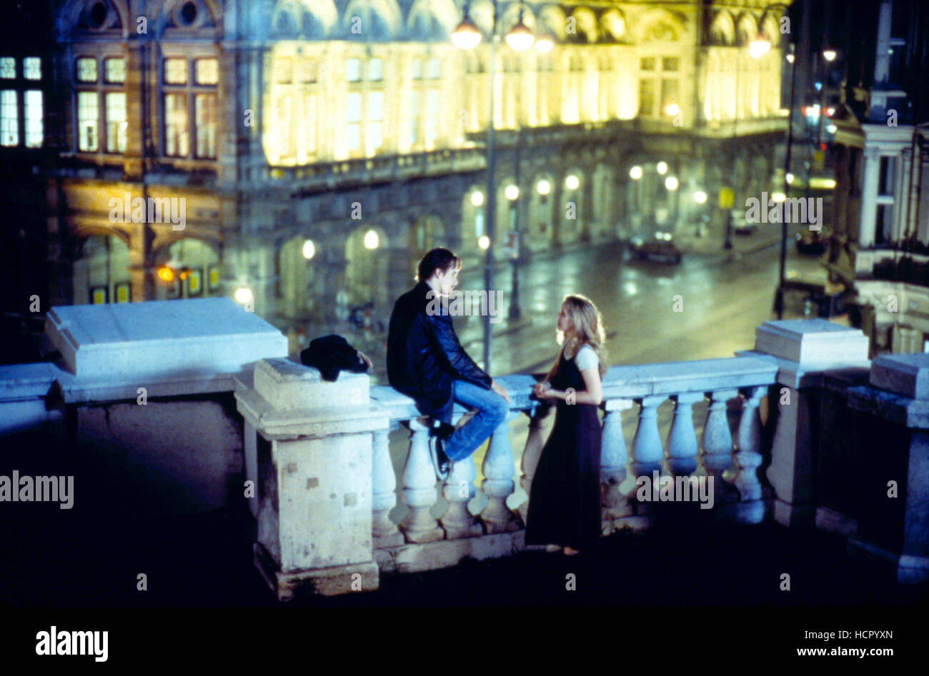 BEFORE SUNRISE, Julie Delpy, Ethan Hawke, 1995 Stock Photo Alamy