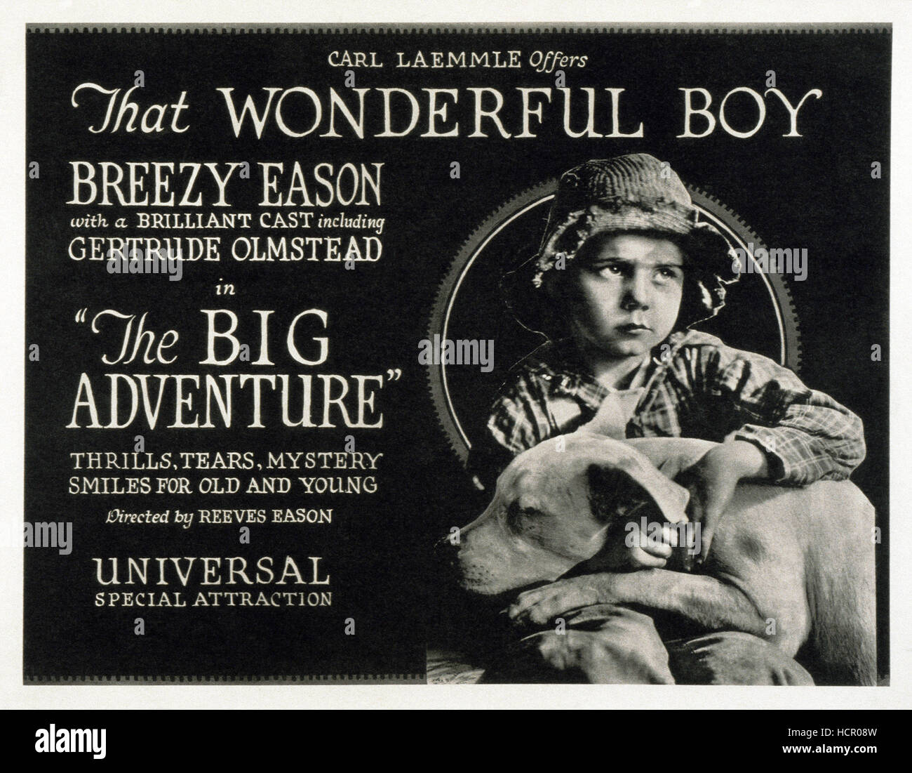 THE BIG ADVENTURE, B. Reeves Eason, Jr., 1921 Stock Photo - Alamy