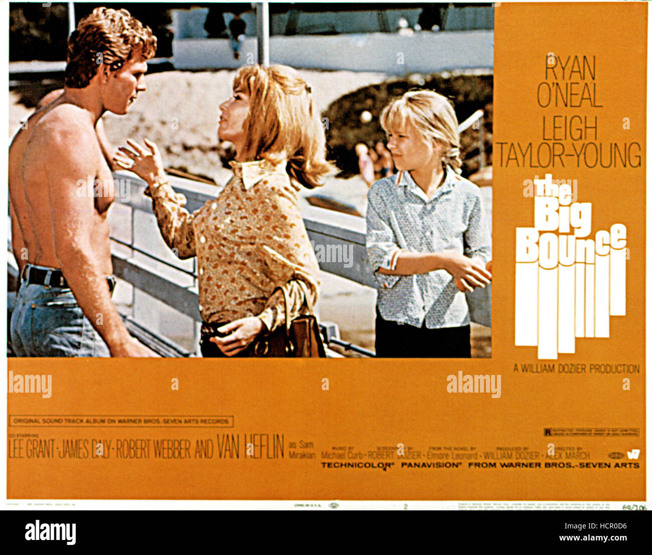 BIG BOUNCE, Ryan O'Neal, Lee Grant, Cindy Eilbacher, 1969 Stock Photo