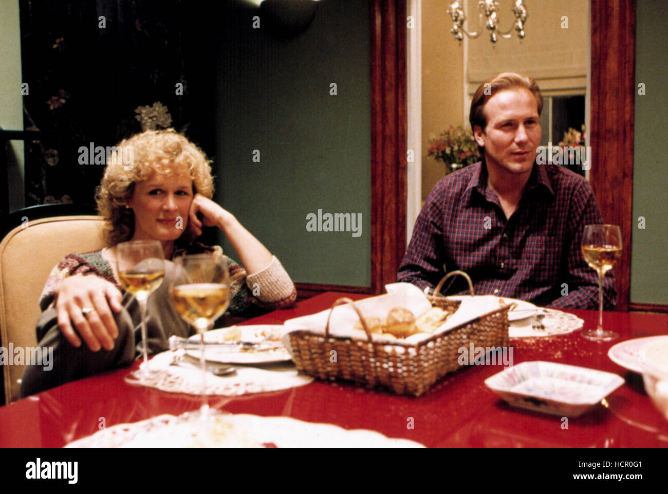 THE BIG CHILL, Glenn Close, William Hurt, 1983 Stock Photo Alamy