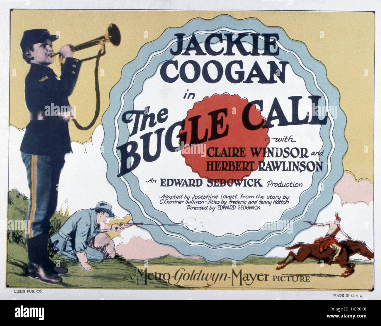 THE BUGLE CALL, Jackie Coogan (left), 1927 Stock Photo Alamy