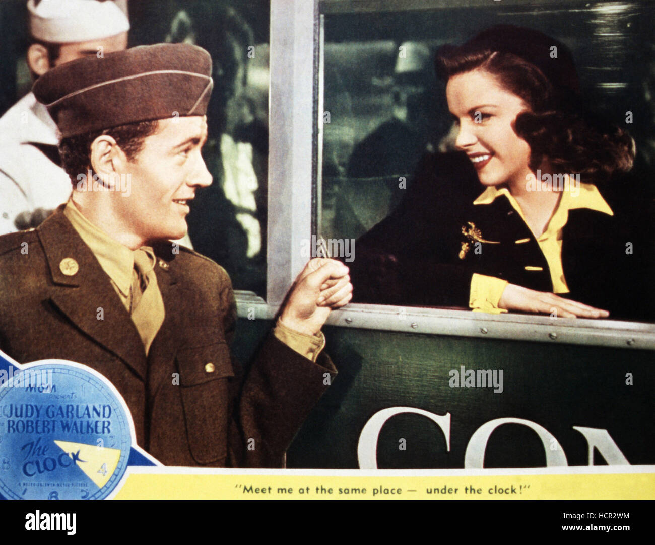 THE CLOCK, Robert Walker, Judy Garland, 1945 Stock Photo Alamy