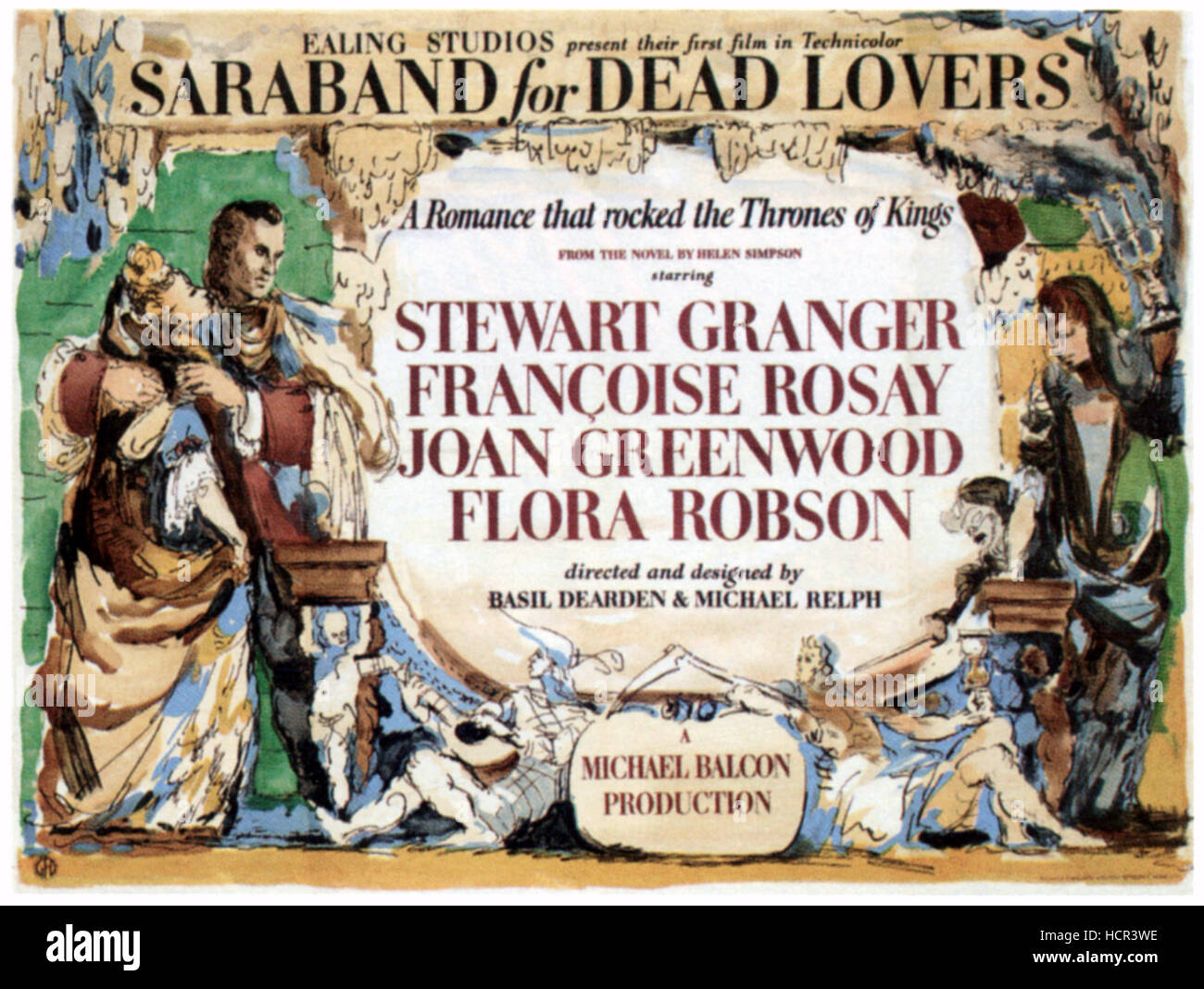 SARABAND FOR DEAD LOVERS, 1948. Stock Photo