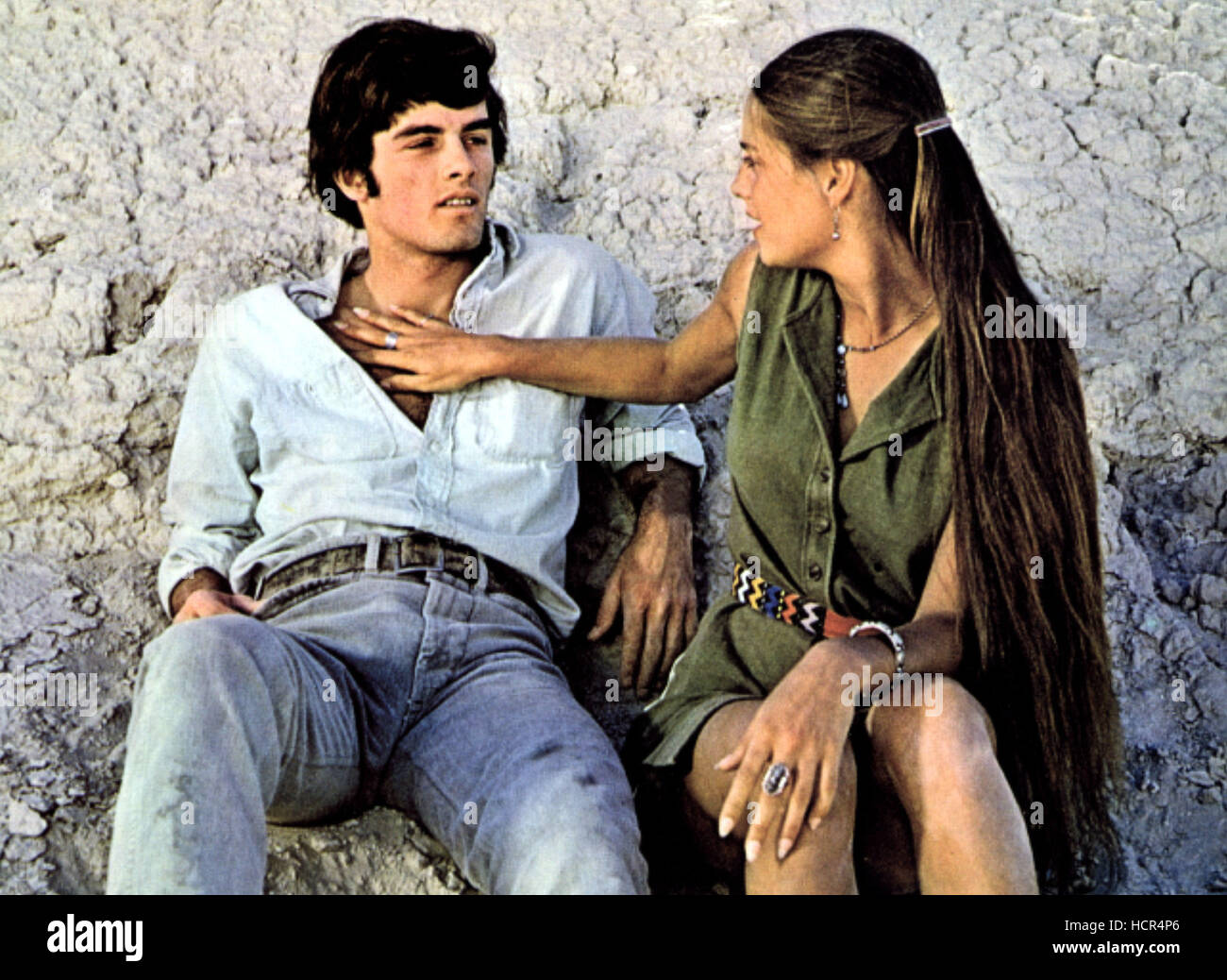 ZABRISKIE POINT, Mark Frechette, Daria Halprin, 1970 Stock Photo Alamy