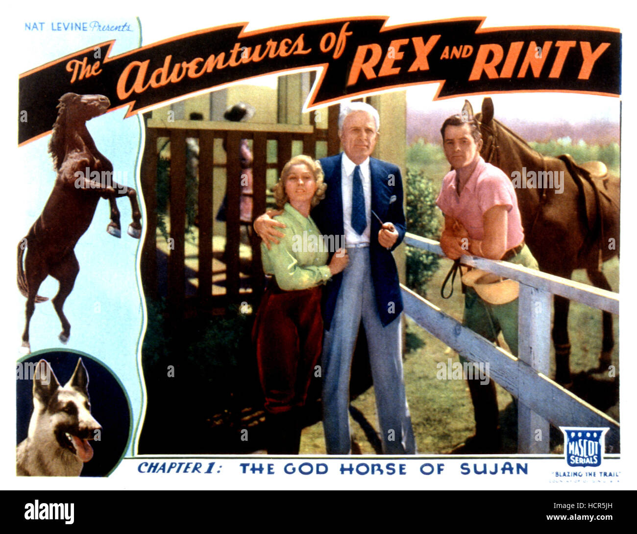 THE ADVENTURES OF REX AND RINTY, Norma Taylor, Allan Cavan, Kane