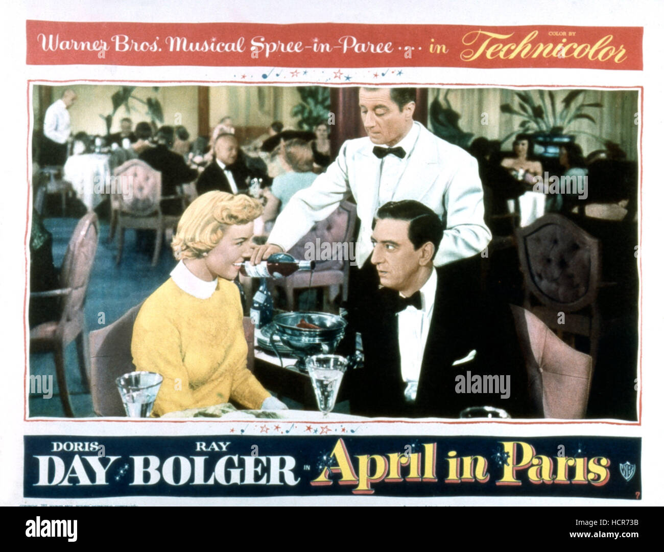 April In Paris Foreground Sitting From Left Doris Day Ray Bolger