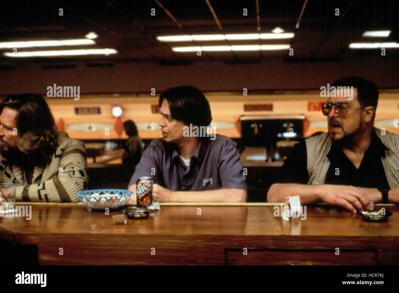 THE BIG LEBOWSKI Jeff Bridges Steve Buscemi John Goodman 1998