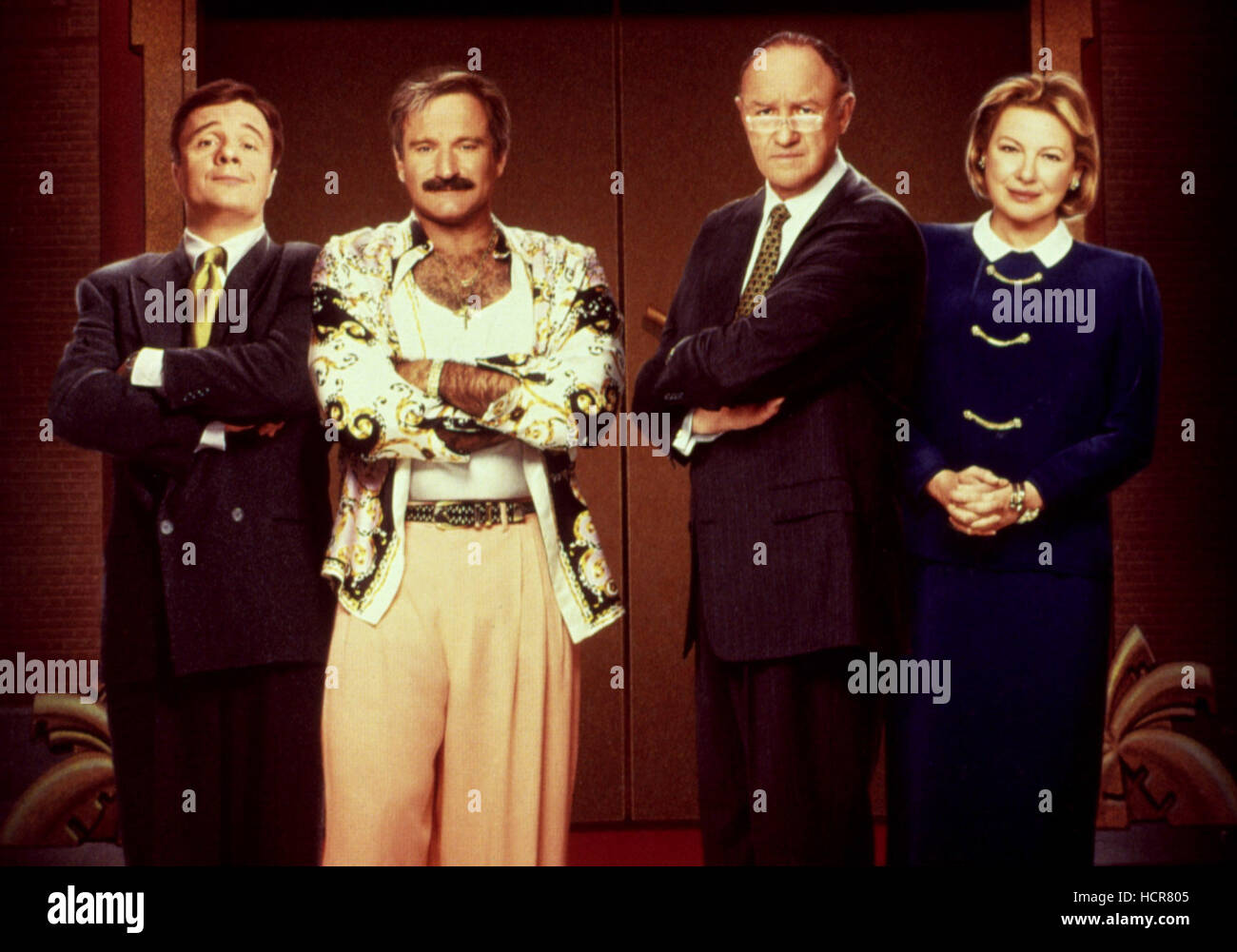 THE BIRDCAGE, Nathan Lane, Robin Williams, Gene Hackman, Dianne Wiest
