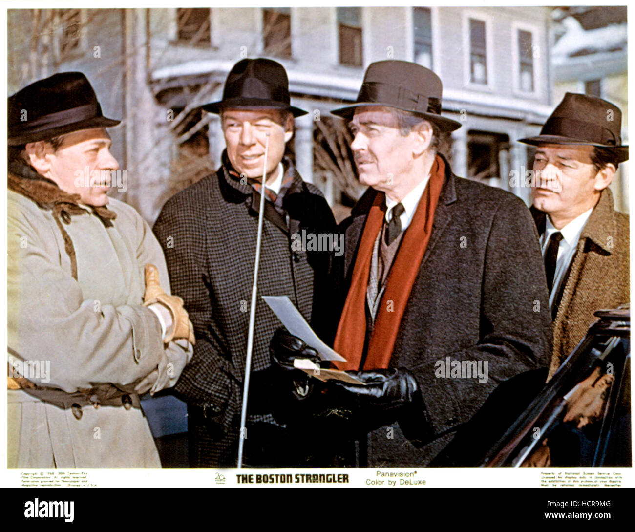 THE BOSTON STRANGLER, Mike Kellin, George Kennedy, Henry Fonda, Murray Hamilton, 1968 Stock Photo