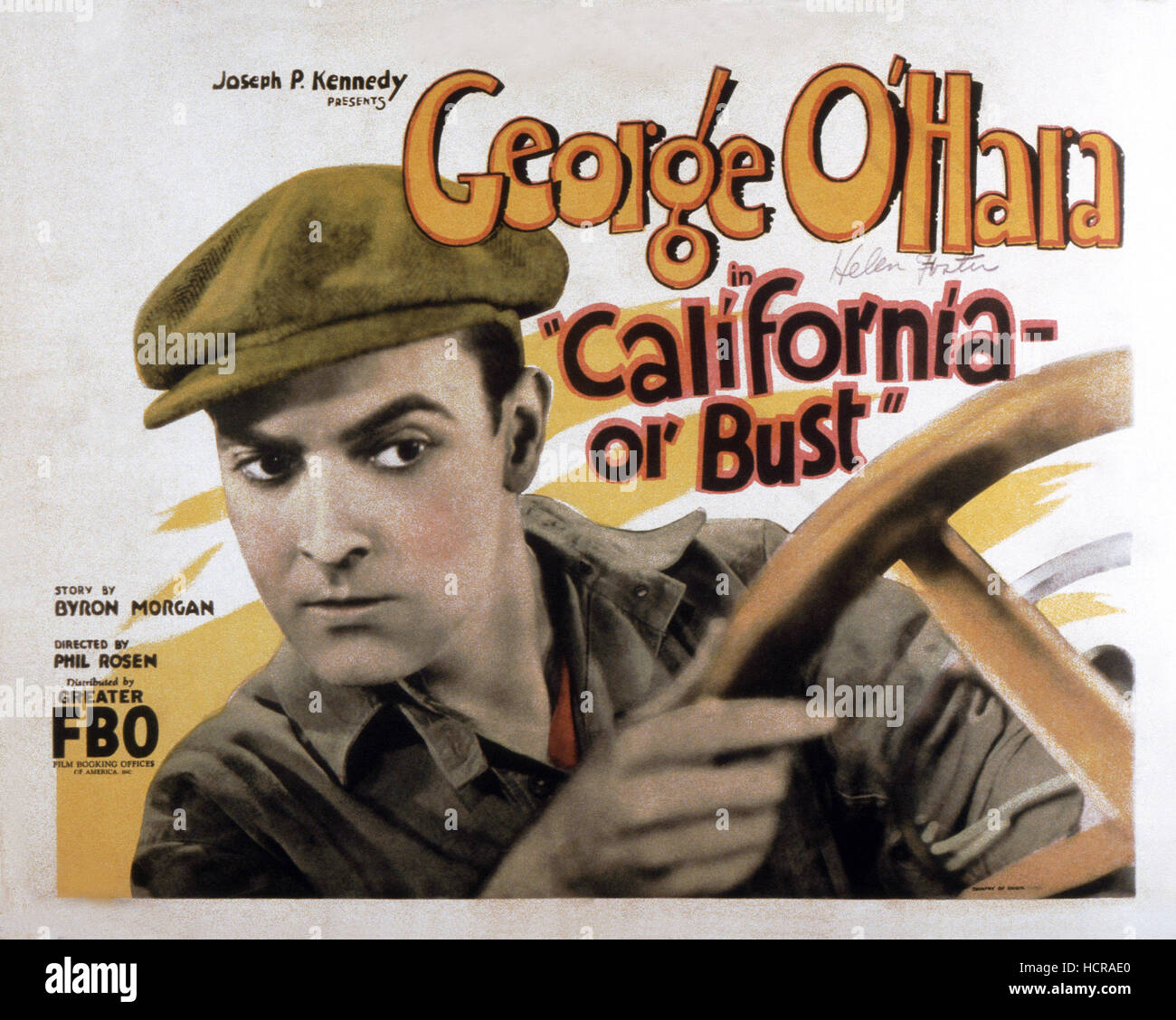 CALIFORNIA OR BUST, O'Hara, 1927 Stock Photo Alamy