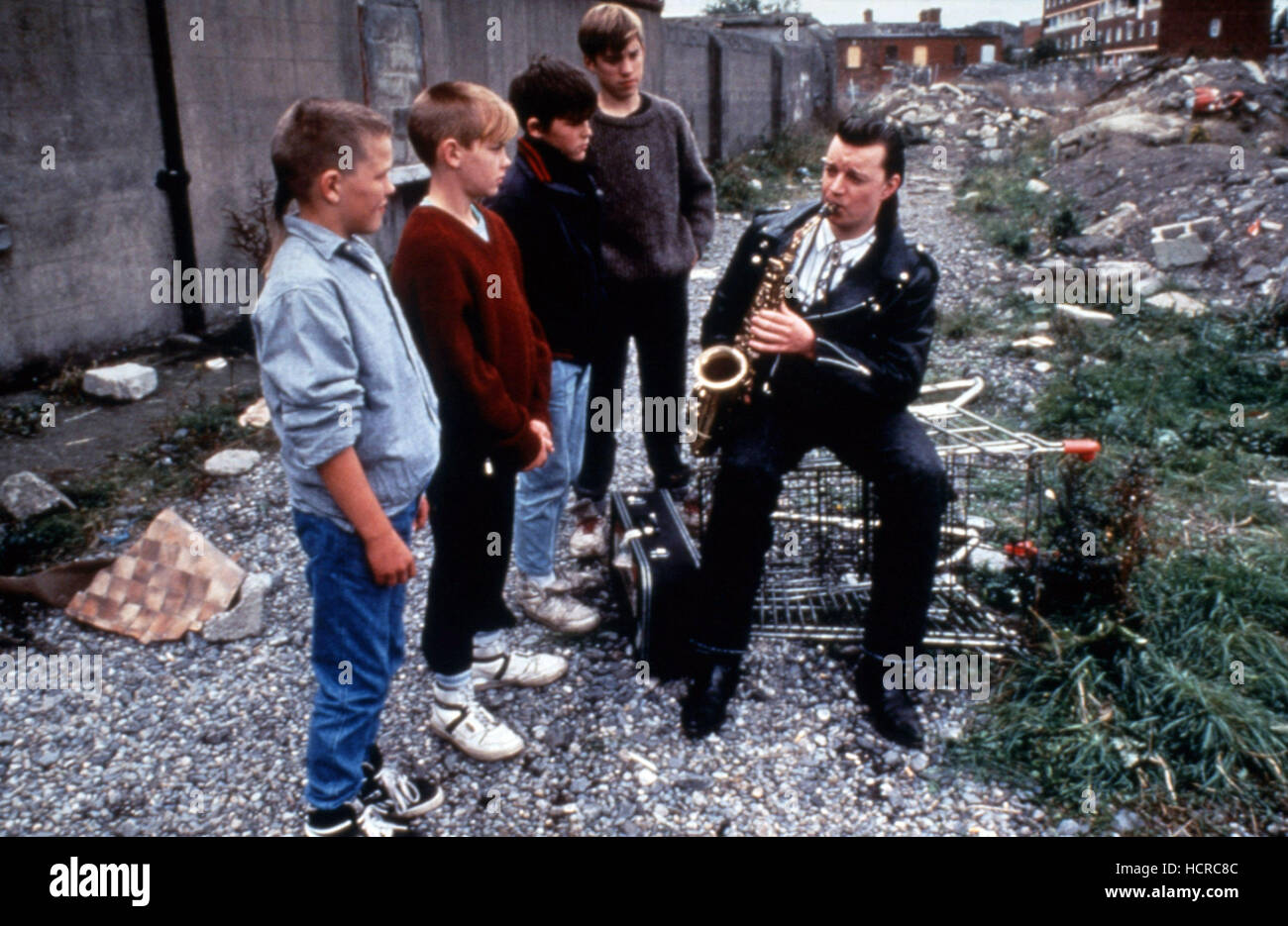 THE COMMITMENTS, Felim Gormley (right), 1991, TM & Copyright (c) 20th ...