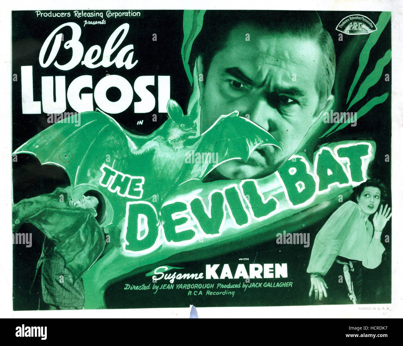 THE DEVIL BAT, Bela Lugosi, Suzanne Kaaren, 1940 Stock Photo - Alamy
