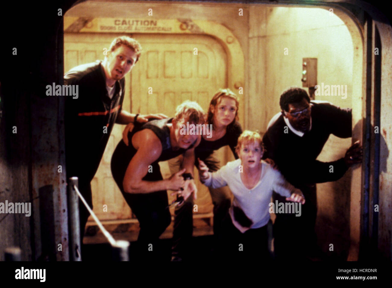 DEEP BLUE SEA, Michael Rapaport, Thomas Jane, Saffron Burrows, Deborah