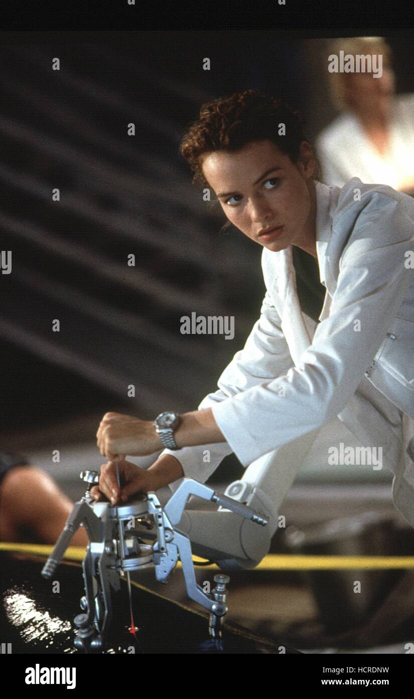 DEEP BLUE SEA, Saffron Burrows, 1999 Stock Photo Alamy