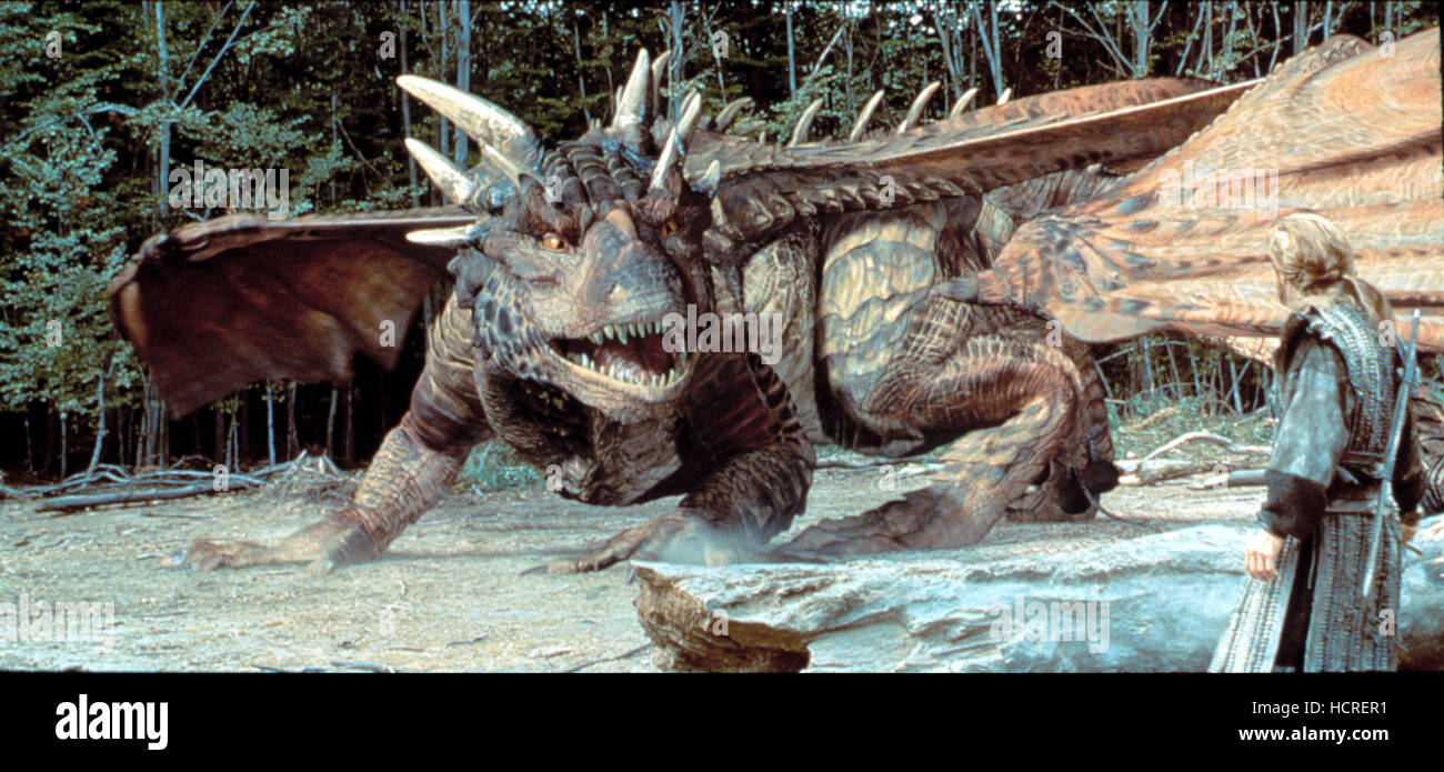 DRAGONHEART, Sean Connery (voice) Dennis Quaid, 1996 Stock Photo Alamy