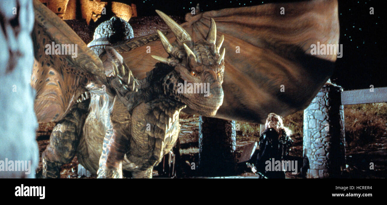 DRAGONHEART, Sean Connery (voice)Dennis Quaid, 1996 Stock Photo Alamy