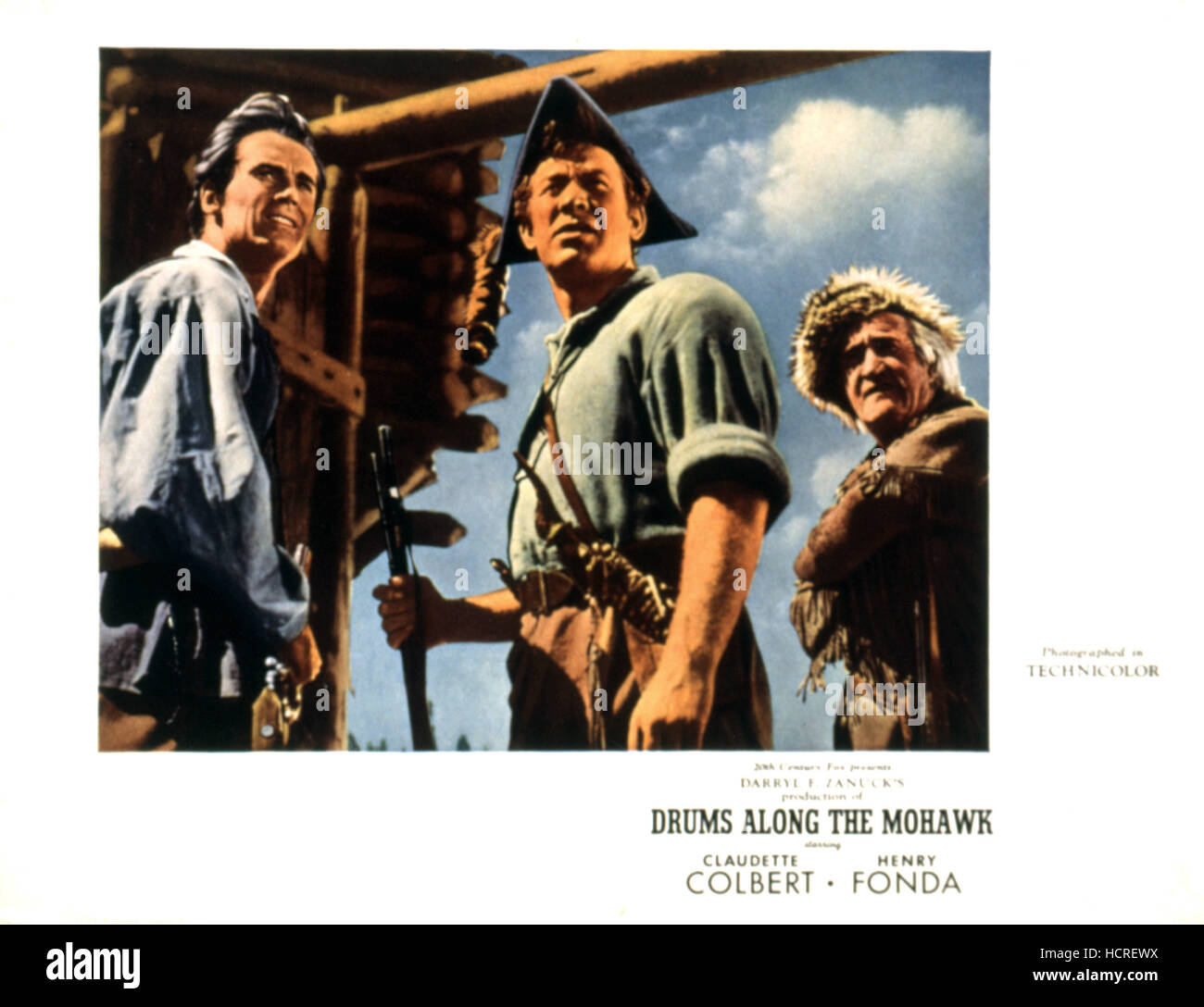 DRUMS ALONG THE MOHAWK, Henry Fonda, Ward Bond, Francis Ford, 1939, TM