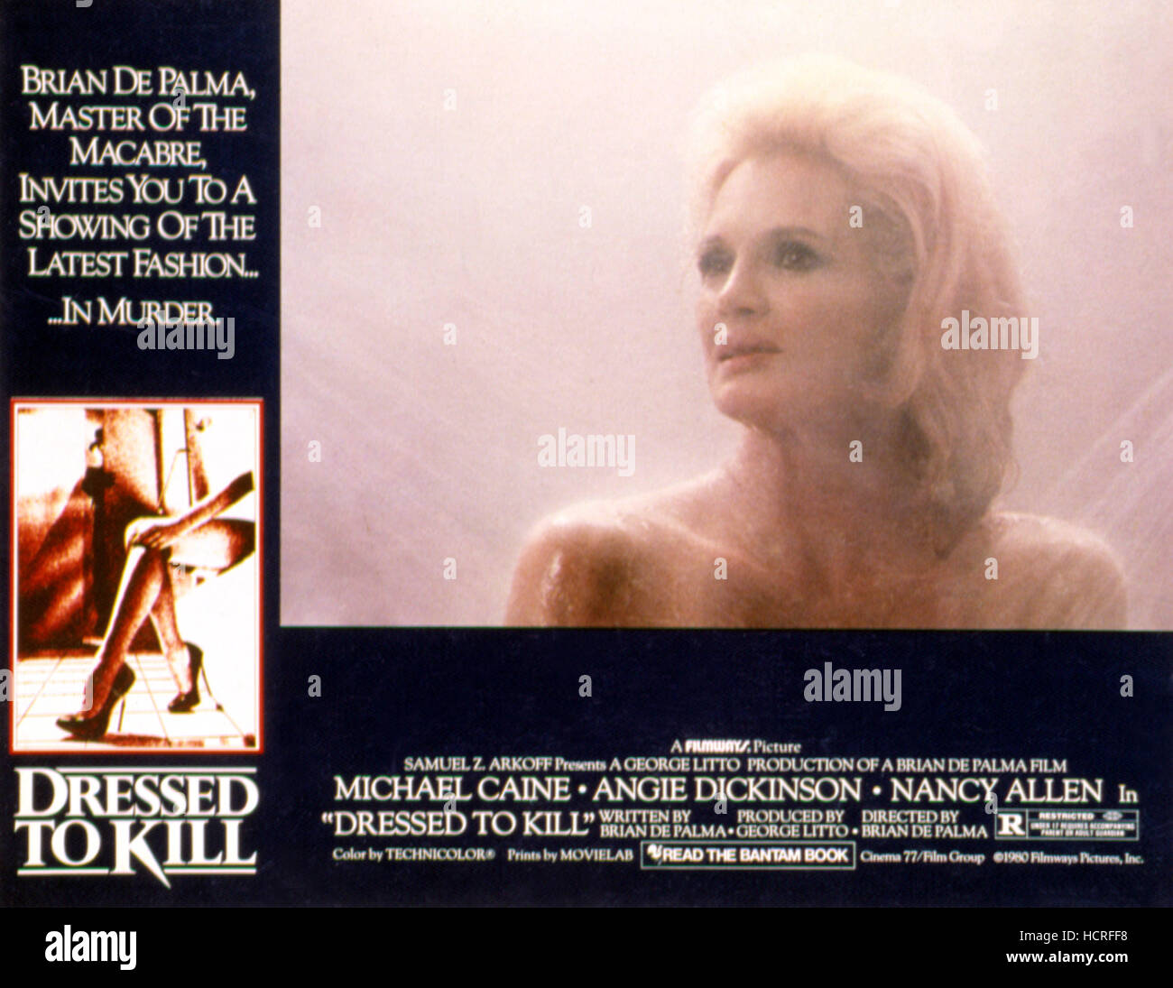 DRESSED TO KILL, Angie Dickinson, 1980, ©Filmways/courtesy Everett Collection Stock Photo - Alamy