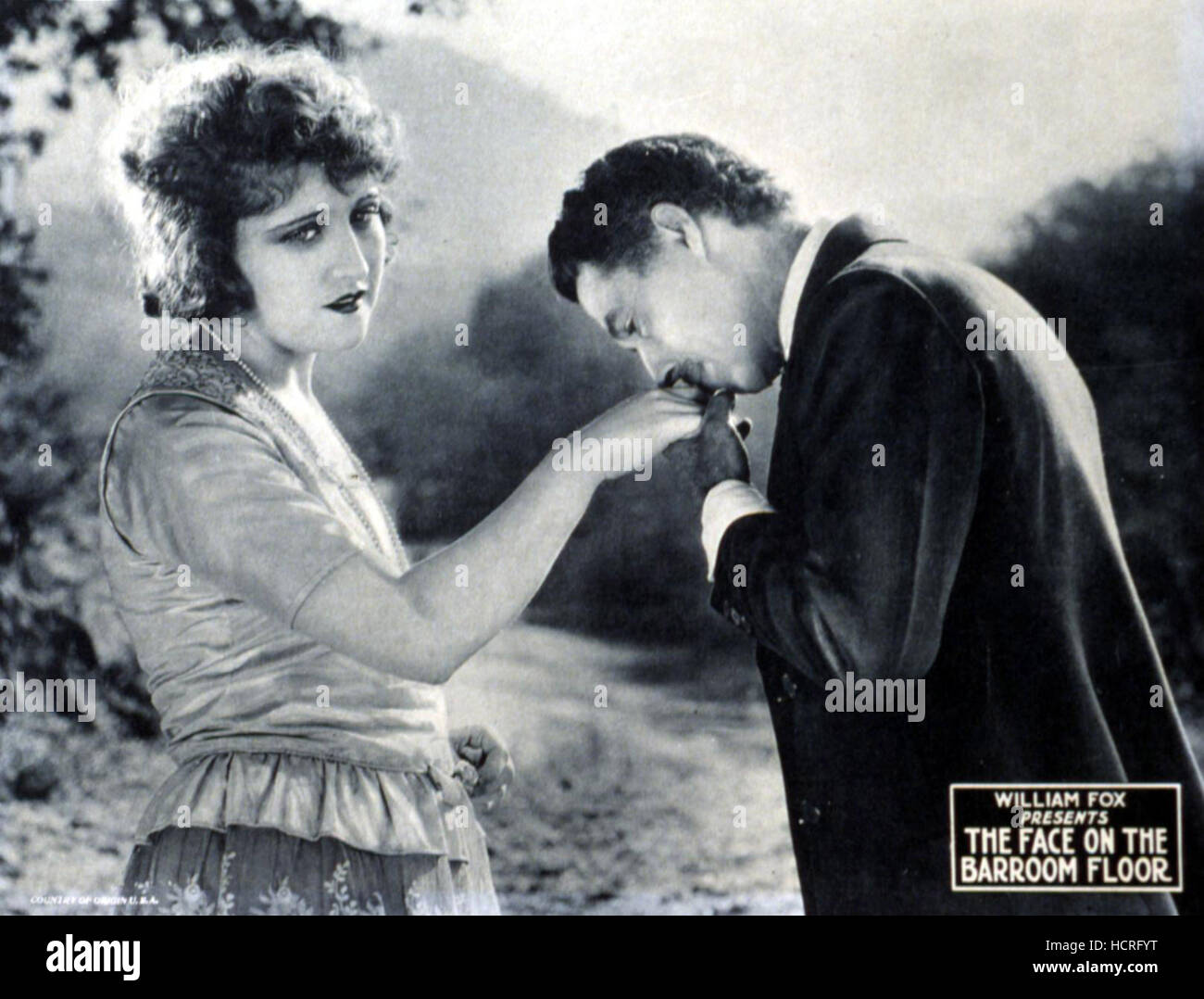 THE FACE ON THE BARROOM FLOOR, 1923 Stock Photo Alamy