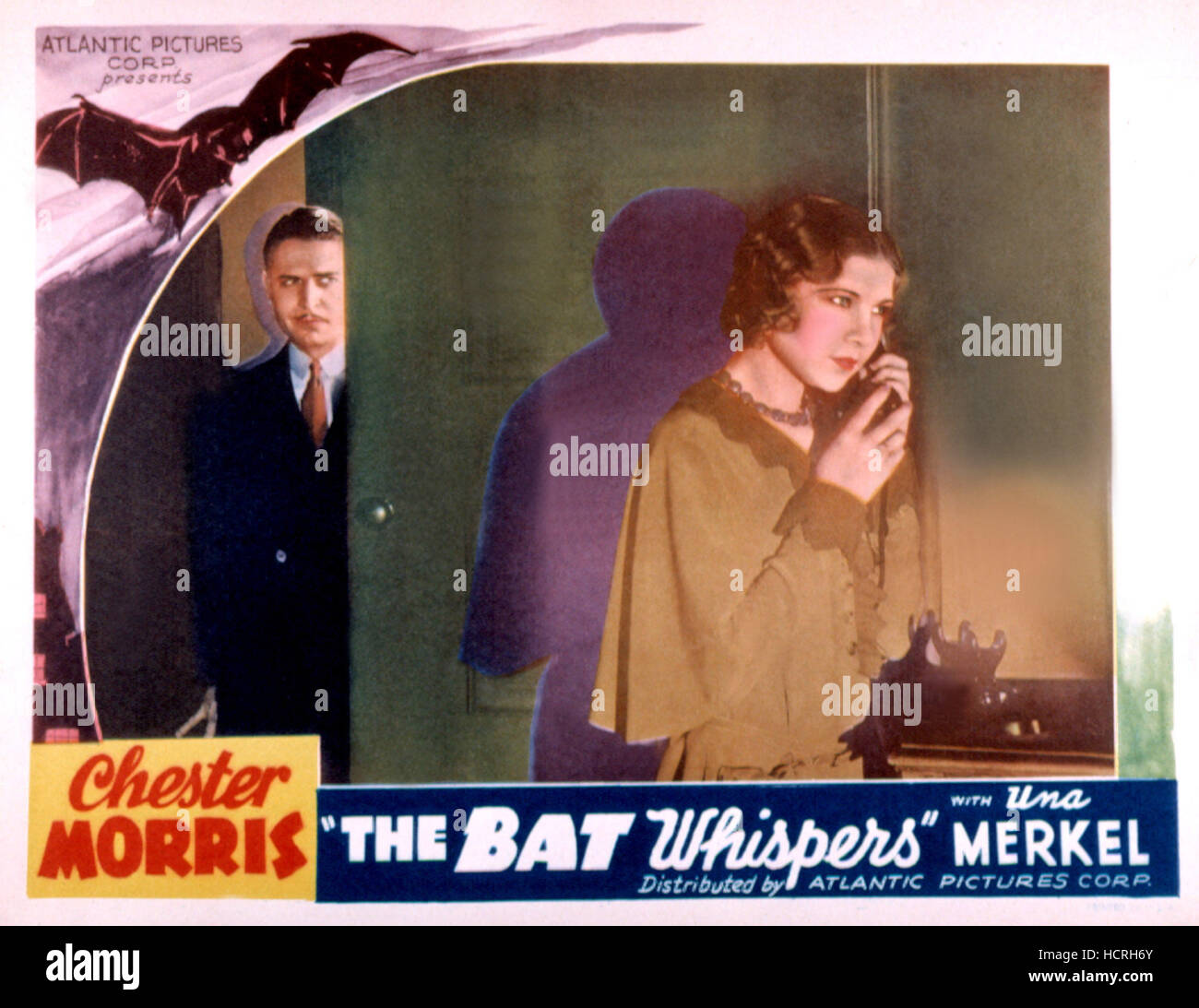 THE BAT WHISPERS, Chester Morris, Una Merkel, 1930 Stock Photo - Alamy