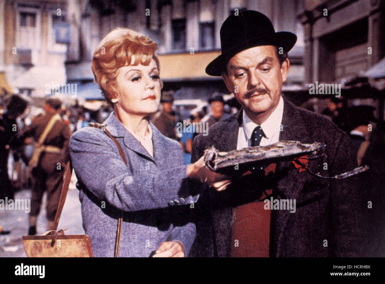 Bedknobs And Broomsticks Angela Lansbury David Tomlinson 1971 Stock