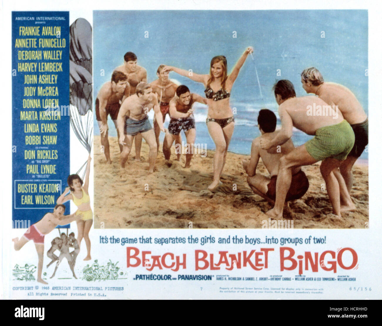 BEACH BLANKET BINGO, 1965 Stock Photo Alamy