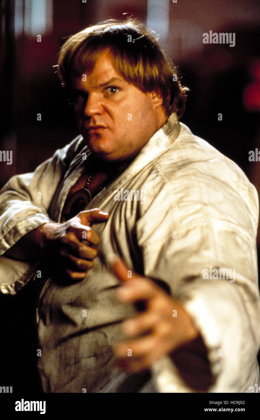 BEVERLY HILLS NINJA, Chris Farley, 1997. (c) TriStar Pictures/ Courtesy: Everett Collection. Stock Photo