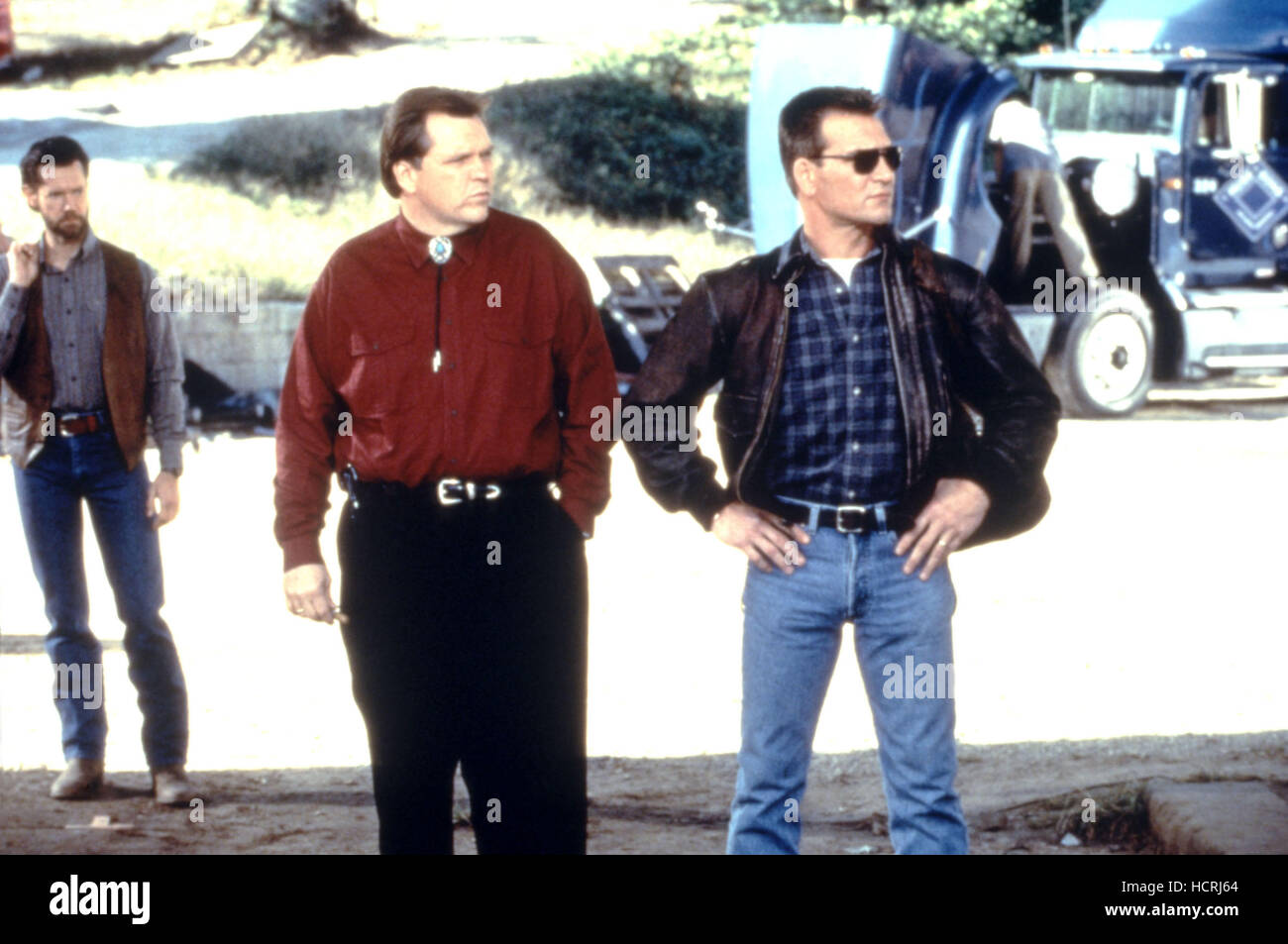 BLACK DOG, Randy Travis, Meat Loaf, Patrick Swayze, 1998, © Universal