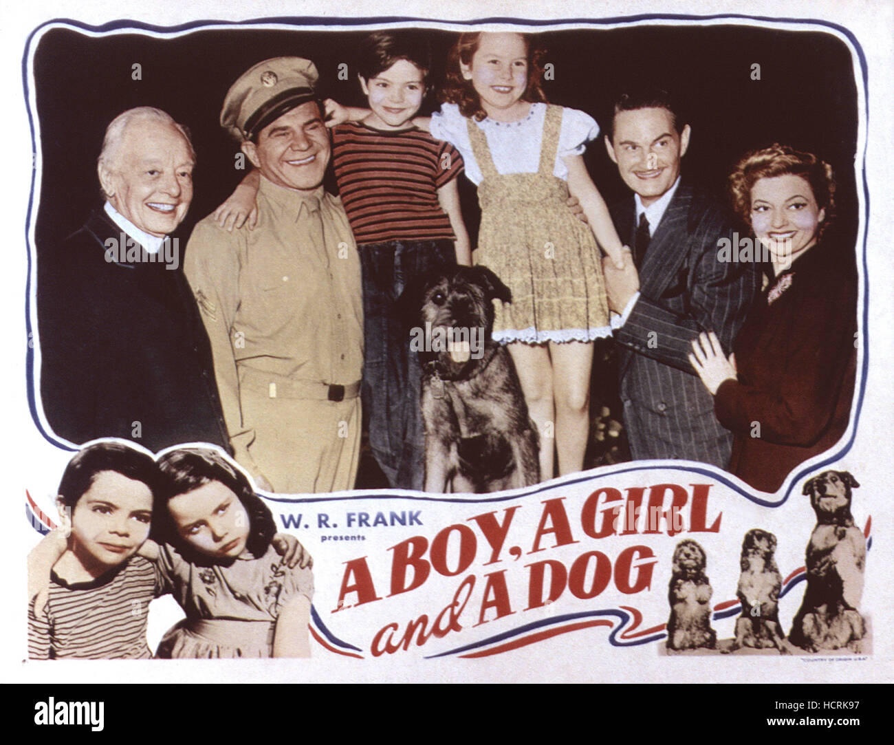 A BOY, A GIRL AND A DOG, Harry Davenport, Lionel Stander, Jerry Hunter ...