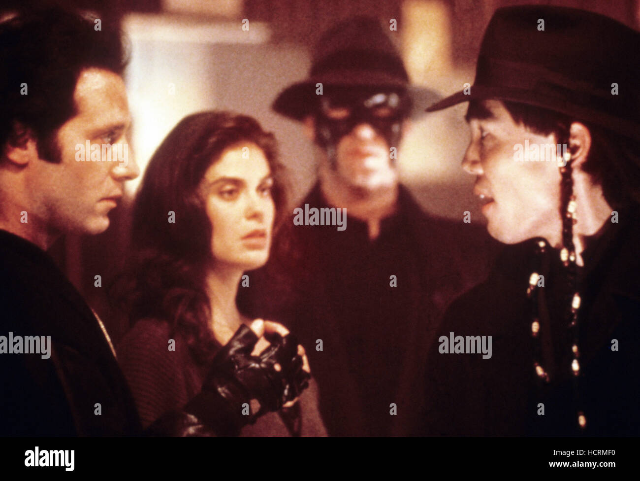 BRAIN SMASHER, front from left Andrew Dice Clay, Teri Hatcher, Yuji
