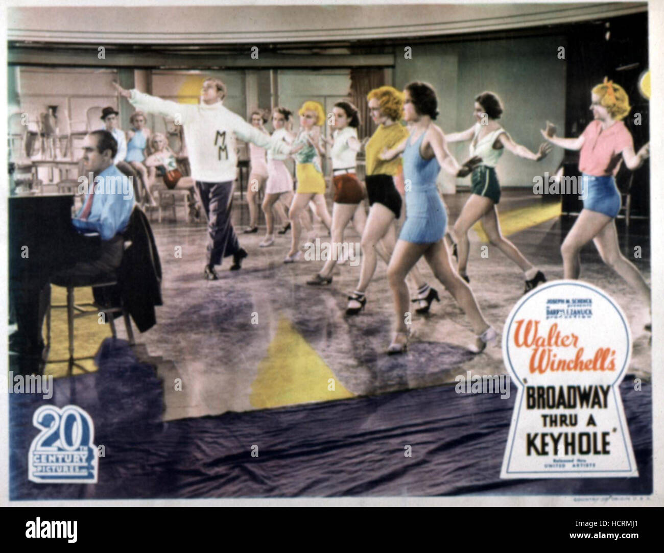 BROADWAY THROUGH A KEYHOLE, 1934 Stock Photo - Alamy