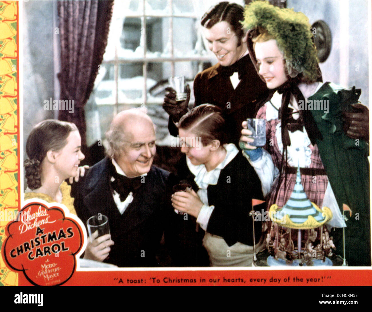 A CHRISTMAS CAROL, Reginald Owen, Terry Kilburn, 1938 Stock Photo Alamy
