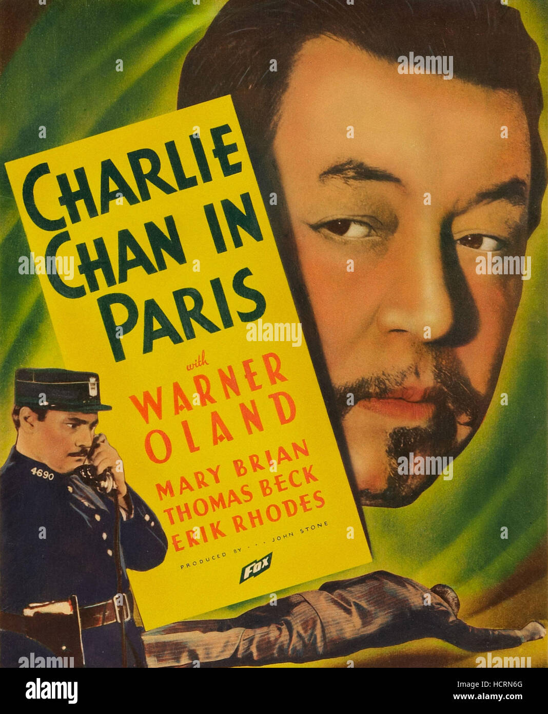 CHARLIE CHAN IN PARIS, Warner Oland, 1935   TM and Copyright (c) 20th Century-Fox Film Corp. All Rights Reserved. Courtesy: Stock Photo