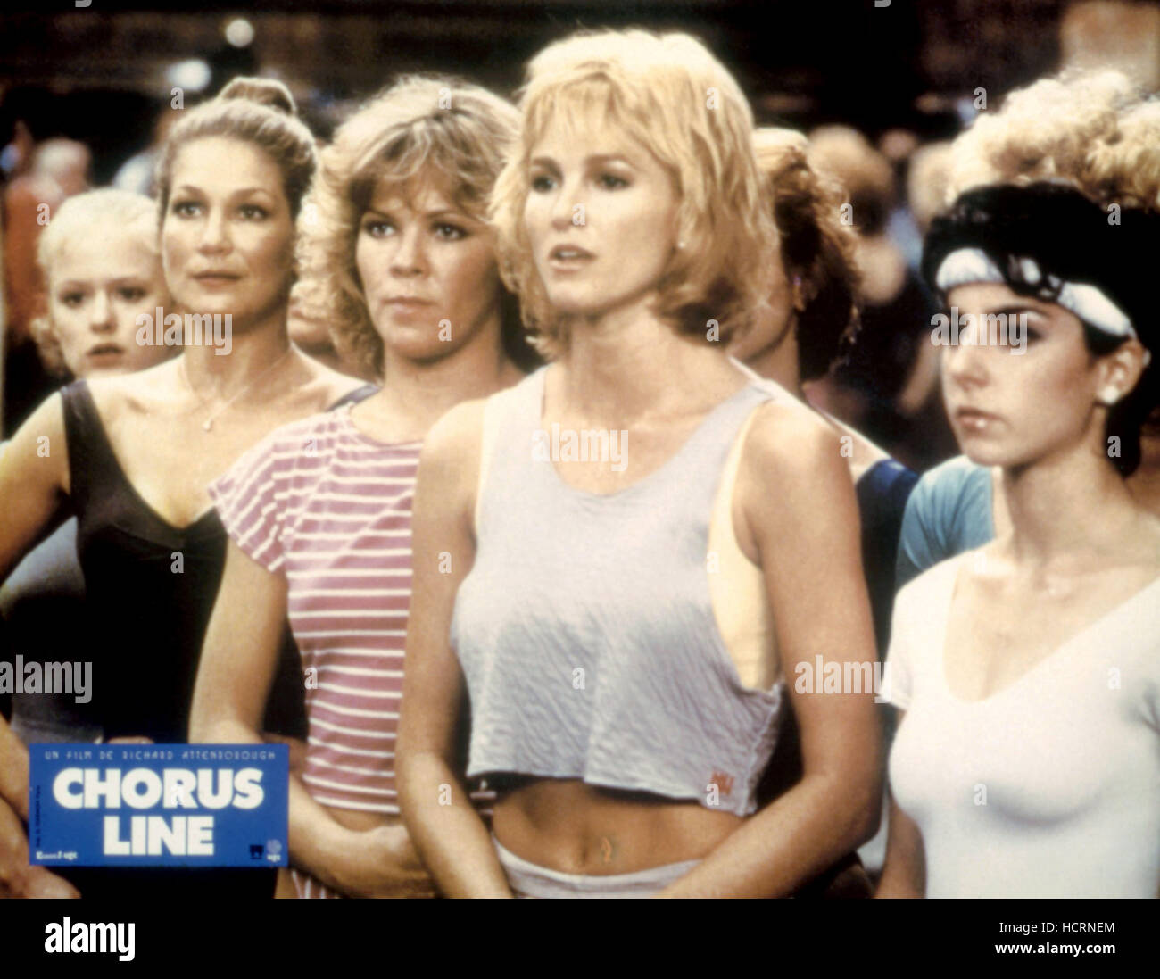 A CHORUS LINE, Vicki Frederick (second from l.), Michelle Johnston