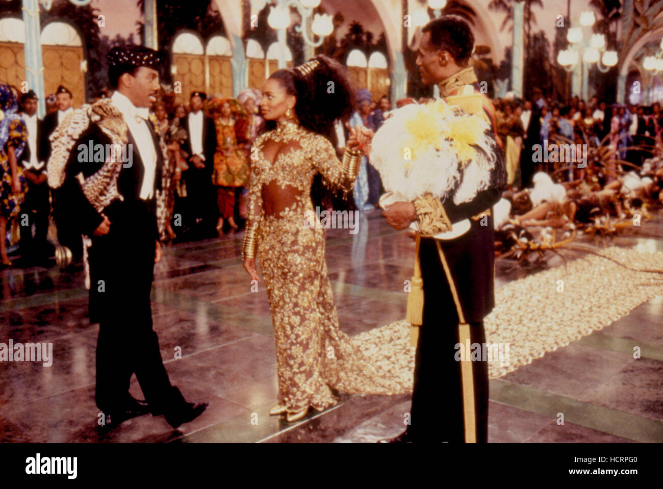 COMING TO AMERICA, Eddie Murphy, Vanessa Bell Calloway, Calvin Lockhart, 1988, (c)Paramount