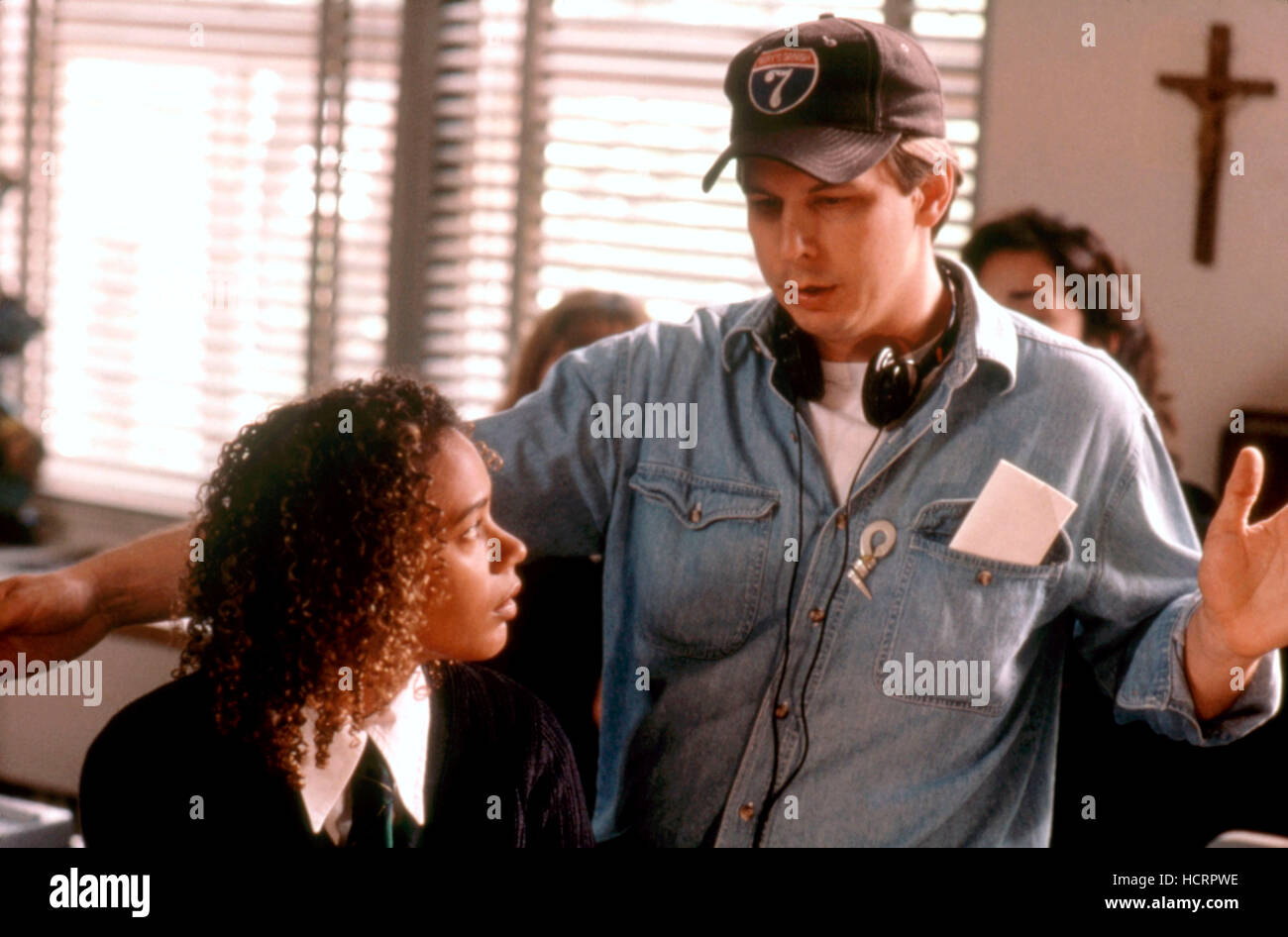 Rachel Craft THE CRAFT, Rachel True, director Andrew Fleming, on set, 1996 ...