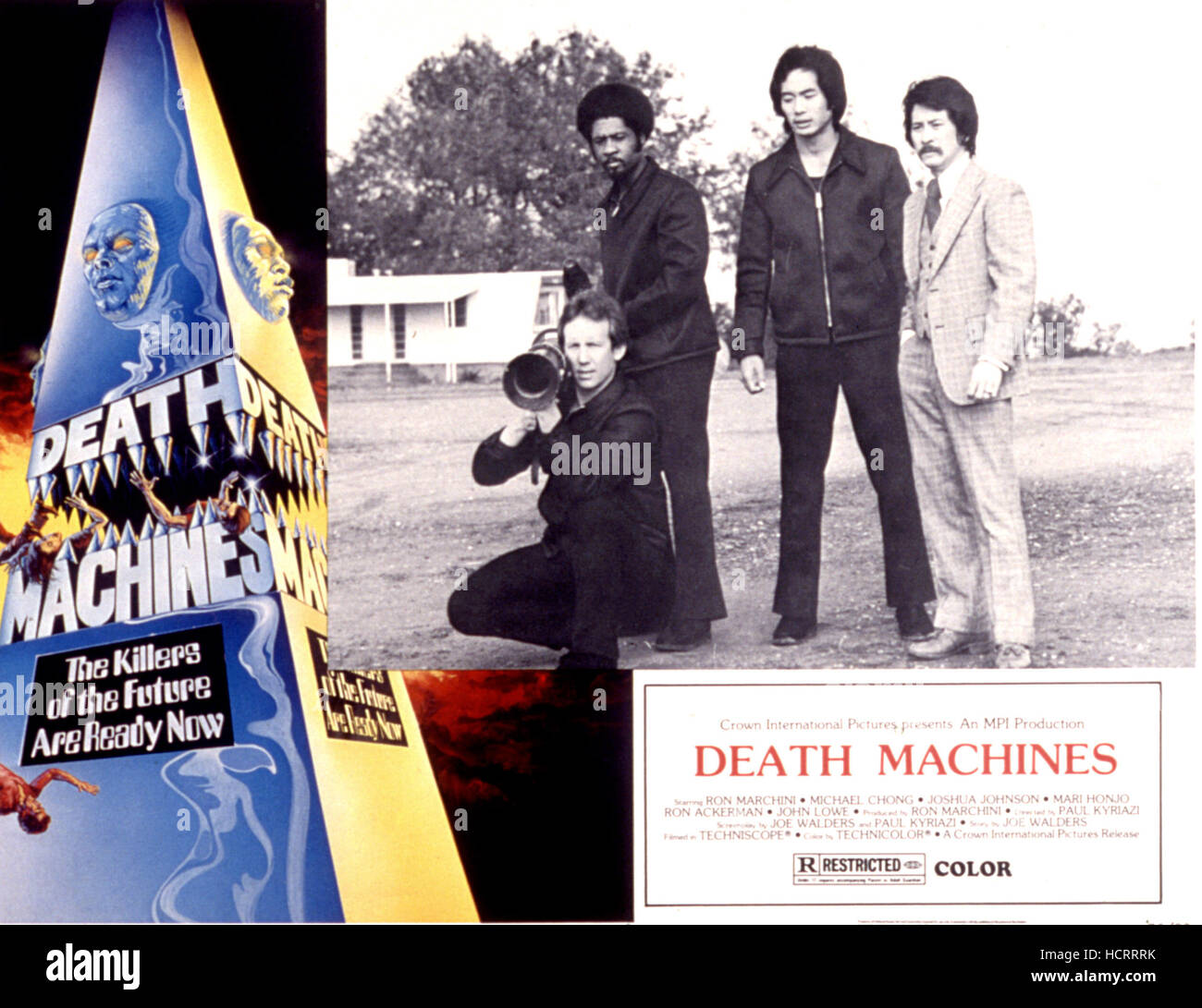 DEATH MACHINES, (aka DEATH MACHINE), Ron L. Marchini, Joshua Johnson