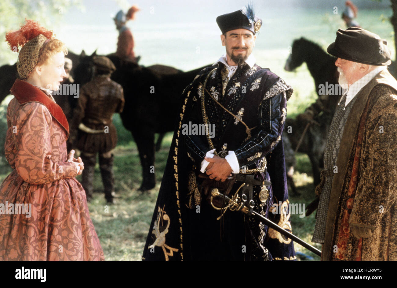 ELIZABETH, from left Cate Blanchett as Queen Elizabeth I, Christopher