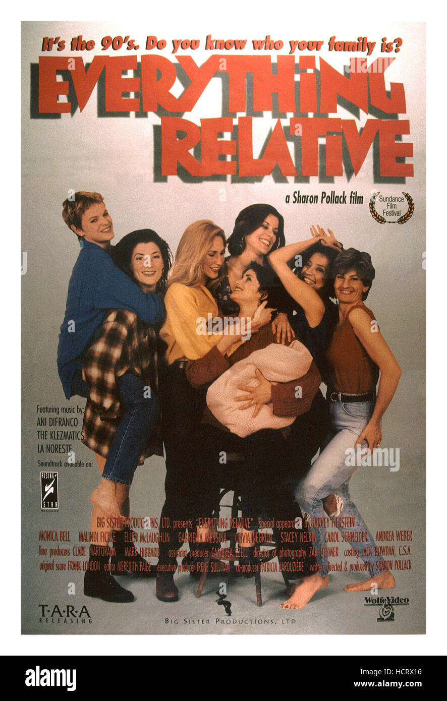 EVERYTHING RELATIVE, U.S. poster, Olivia Negron (second right), Monica ...